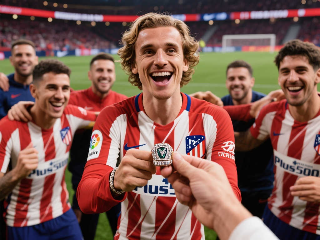 格列兹曼荣登马竞历史射手榜首 队友赠定制戒指纪念超越阿拉贡内斯 格列兹曼荣登马竞历史射手榜首 队友赠定制戒指纪念超越阿拉贡内斯